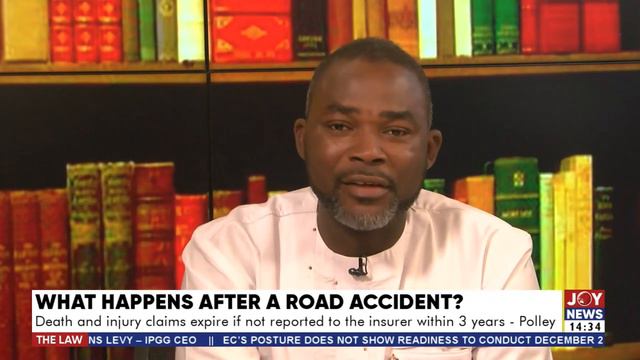 What happens after a road accident? | The Law with Samson Lardy Anyenini (4-2-24) смотреть онлайн