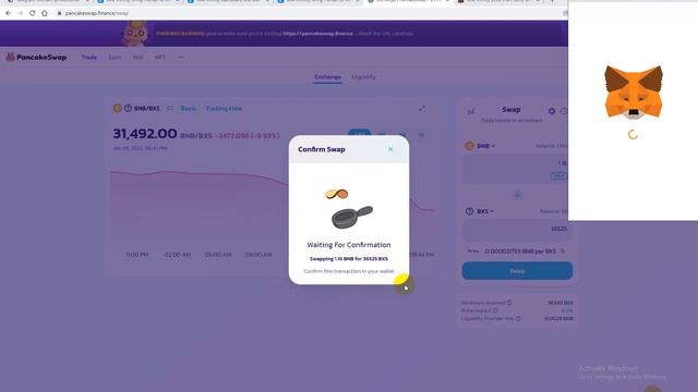 Update Bxie Infinity Hướng Dẫn Claim  Staking BXS Với Lợi Nhuận 365