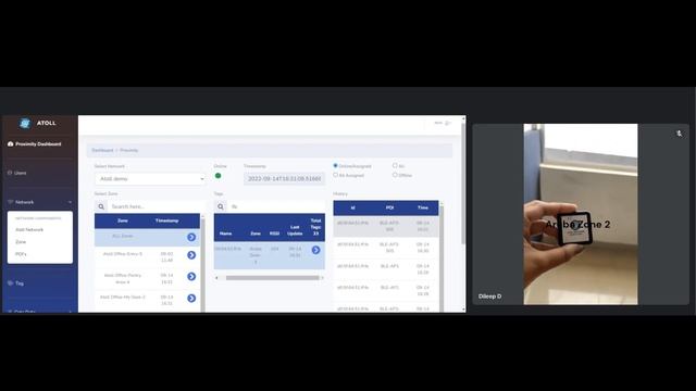Kinesis Zonal RTLS with Aruba AP смотреть онлайн