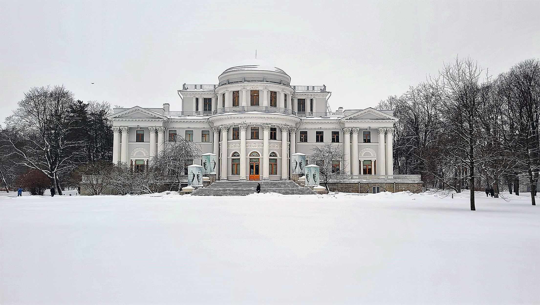 Санкт-Петербург Новогодний: Зимняя Красота Елагина Острова