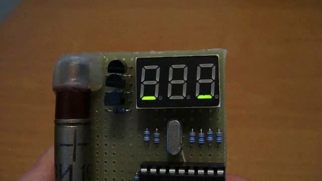 Самодельный счётчик Гейгера (Geiger Counter)