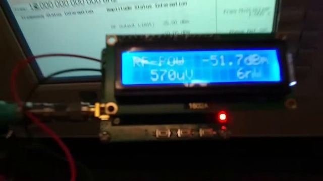 $50 RF Power Meter - 1MHz - 10 GHz