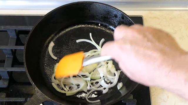 Фарш и луковица- все, что нужно. Эскалоп холостяка. ASMR Cooking Sound. Escalope смотреть онлайн