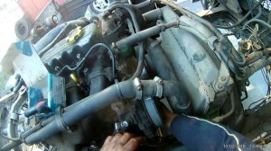 Ставим  ТНВД на  Nissan Atleon  ч.2