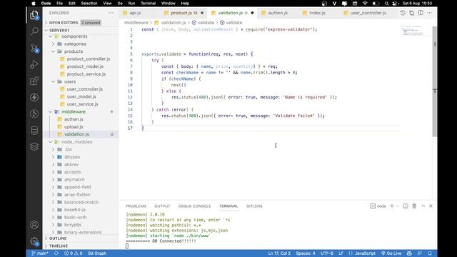 Video hướng dẫn bắt lỗi forrm trong server Nodejs смотреть онлайн