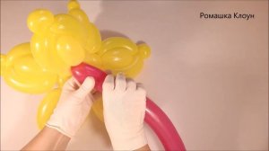 КРАСИВЫЙ ЦВЕТОК??из длинных шариков Balloon Flower TUTORIAL como hacer flores con globos