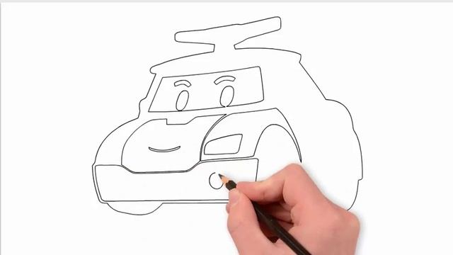 Як намалювати Робокар Полі смотреть онлайн