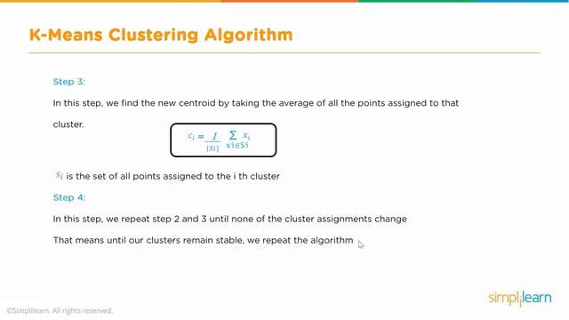 K Means Clustering Algorithm | K Means Example in Python | Machine Learning Algorithms | Simplilear