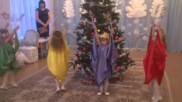 Танец звездочек "Зимняя сказка" смотреть онлайн