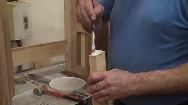 Делаем тумбу под раковину из яблони, деревянная тумба под раковину, часть 4 смотреть онлайн