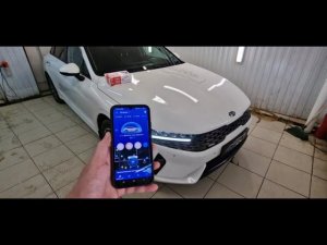 Kia K5 - установили охранный комплекс StarLine S96 GSM