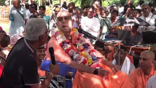 20.11.2023 Обращение на праздновании Гопаштами, ЕС Джаяпатака Свами Махарадж смотреть онлайн