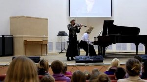 В. А. Моцарт Концерт №3 для скрипки с оркестром. 2 часть