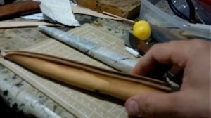 Изготовление ножен скандинавского типа с тиснением.