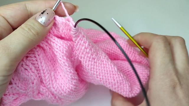 Мастер класс кофточка с ажурным узором 6-9 месяцев смотреть онлайн