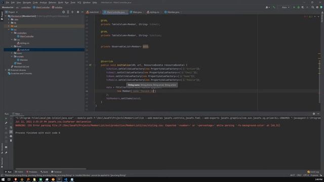2. How to create Modern GUI Using IntelliJ JavaFX 16 and SceneBuilder