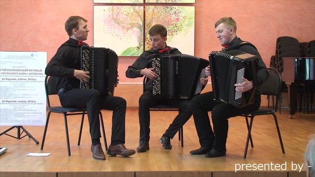Romanov: Caucasian Scherzo * Юрий Романов: Кавказское скерцо ACCORDION TRIO Трио баянистов Харьков смотреть онлайн