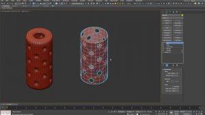 создание анимированных отверстий в цилиндре | 3ds max