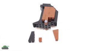 Как сделать лего пистолет стреляющий /make lego gun shooting