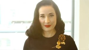Интервью Диты фон Тиз. Русская озвучка. Dita Von Teese interview.