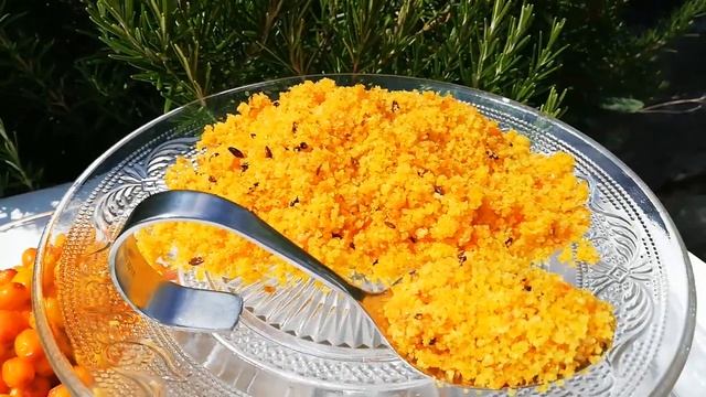 Ароматная облепиховая соль и облепиховая приправа. Рецепты с солью на моём канале . смотреть онлайн