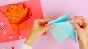 ОТКРЫТКА МАМЕ ИЗ БУМАГИ СВОИМИ РУКАМИ | DIY ДЕНЬ МАТЕРИ | MOTHER'S DAY CARD