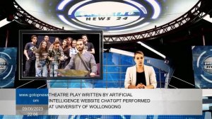 Theatre play written by artificial intelligence website ChatGPT performed at University of Wollongo