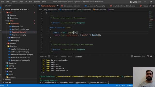 (62) How to show Pagination in Number | Show Pagination in Number Format смотреть онлайн
