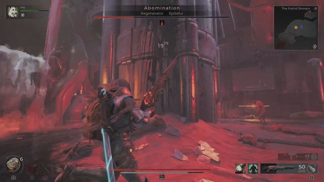 Remnant 2 - Abomination Boss Fight (Apocalypse Difficulty) - Handler/Medic
