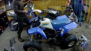 Yamaha YFS 200 Blaster. Полностью готов к моим издевательствам
