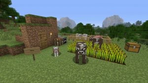 Minecraft Classic Dirt House and Farm Animal Ambience with Vanilla Music so you can Relax (10 Hours