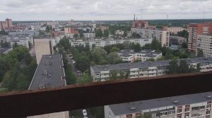 Город Тосно сверху (Лелинградский область )