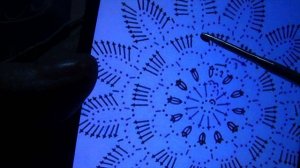 Тюль из мотивов (перевязка) с полным описанием