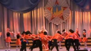 Сарапул 2014 г, ДК "Электрон". Выступление 4"б" класса школы №7, Танец "Барыня"