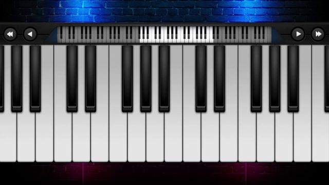 Как просто играть Frank Sinatra - I Love You Baby на пианино (на телефоне) смотреть онлайн