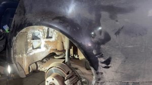 Ремонт задних арок Audi A6 C5