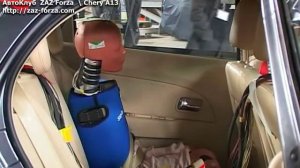 Краш тест Chery A13 \ ЗАЗ Forza \ Chery Bonus