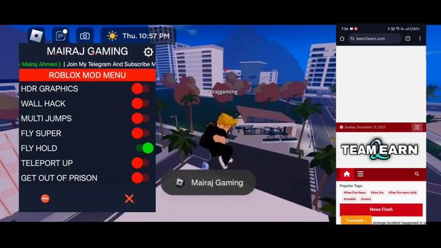Roblox Mod Menu 2.607.548 Gameplay - Unlimited Money and Robux! Antiban in 2024