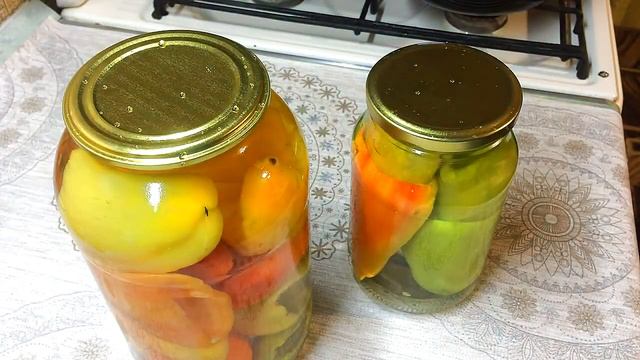 Болгарский Перец на ЗИМУ целиком, для Фарширования Без уксуса смотреть онлайн