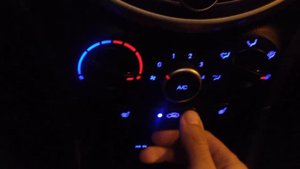 Как отключить автоматическое включение кондиционера на лобовое стекло Хендай Соляриса