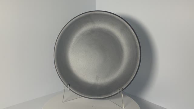 Тарелка безбортовая 28 см, серая MB-DNP-280-STN-SGY