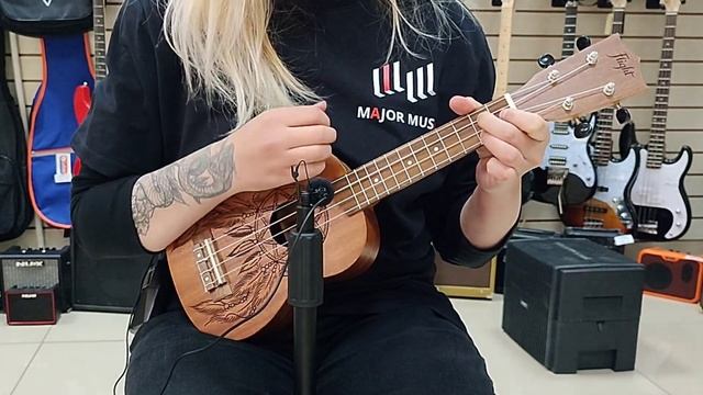 Укулеле сопрано FLIGHT NUS350 DC | обзор от MAJOR MUSIC смотреть онлайн