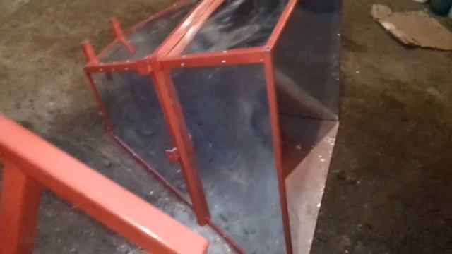 Самодельный разбрасыватель удобрений часть 2