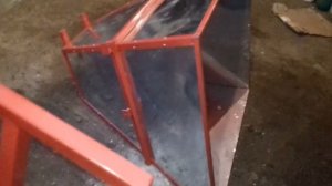 Самодельный разбрасыватель удобрений часть 2