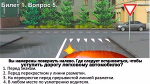 Разбираем билеты ПДД. Билет 1 вопросы 1-10