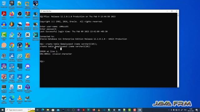 ORA-00911: invalid character - Oracle Database 12c Error Messages смотреть онлайн