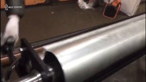 Вальцовочном станке RME 2000x1.2мм, прокат обечайки