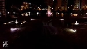 Наша жизнь в Израиле. Жизнь в Израиле глазами русских. Беер-Шева, вечер и фонтаны.