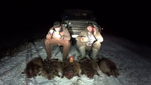 ОХОТА на БОБРА с ружьем МР-155 ЗИМОЙ. СЕКРЕТ удачной ОХОТЫ.