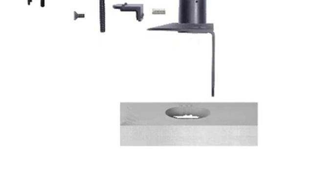 Grommet Mount - Floating LCD Monitor Arms смотреть онлайн